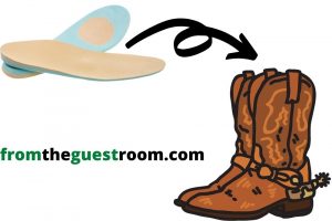 Should Your Foot Move In Cowboy Boots? - From The Guest Room