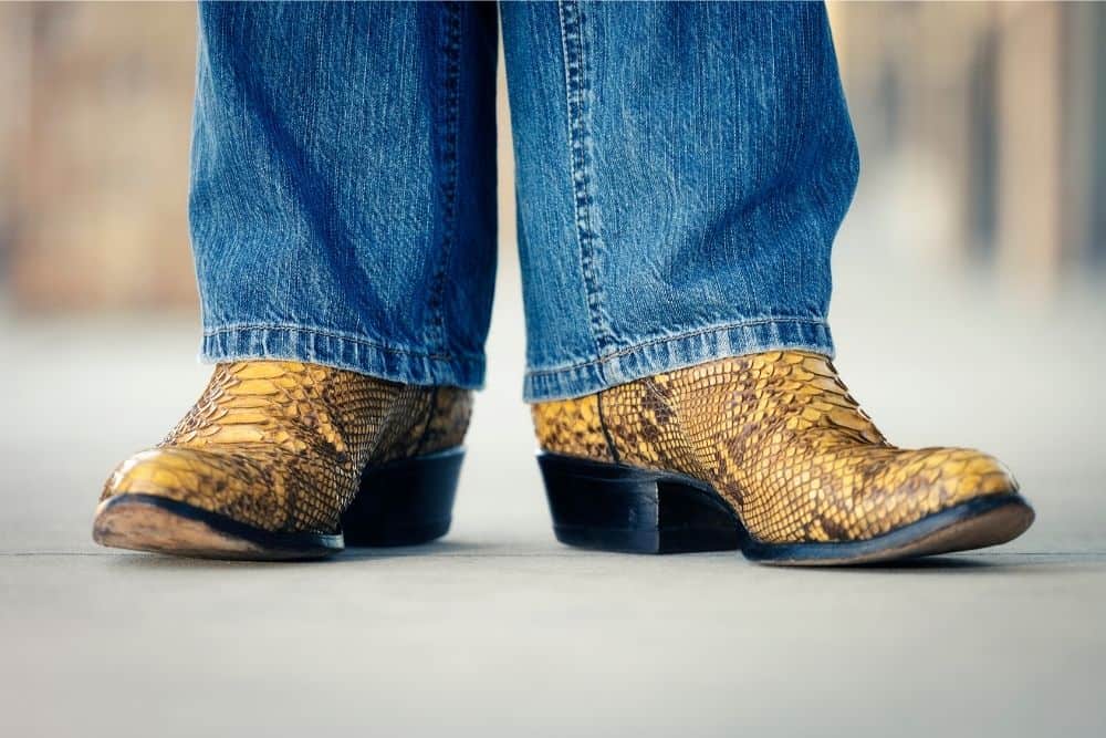 flat sole cowboy boots