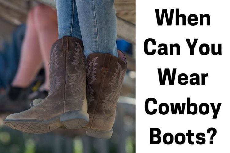 Should Your Heel Slip in Cowboy Boots? From The Guest Room