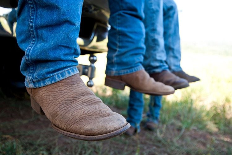How Long Should Your Jeans Be With Cowboy Boots? - From The Guest Room