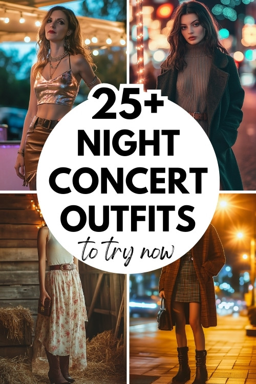 25+ Night Concert Outfit Ideas You’ll Want to Copy Tonight